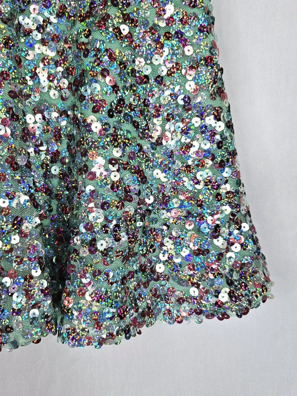 Justice Sequin Skort | Seafoam Green | Girls 14 | runDisney Disneybound